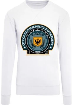 F4NT4STIC Dc Comis Superhelden Batman Gotham Police Dept - Longsleeve - White -Olivia d93bba0e61e749ec9a2876310691e00d