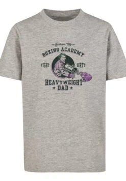 F4NT4STIC Dc Comics Batman Heavyweight Dad - T-Shirt Print - Heather Grey -Olivia dd8a27edbe574291a6fd3cdad8ea1017