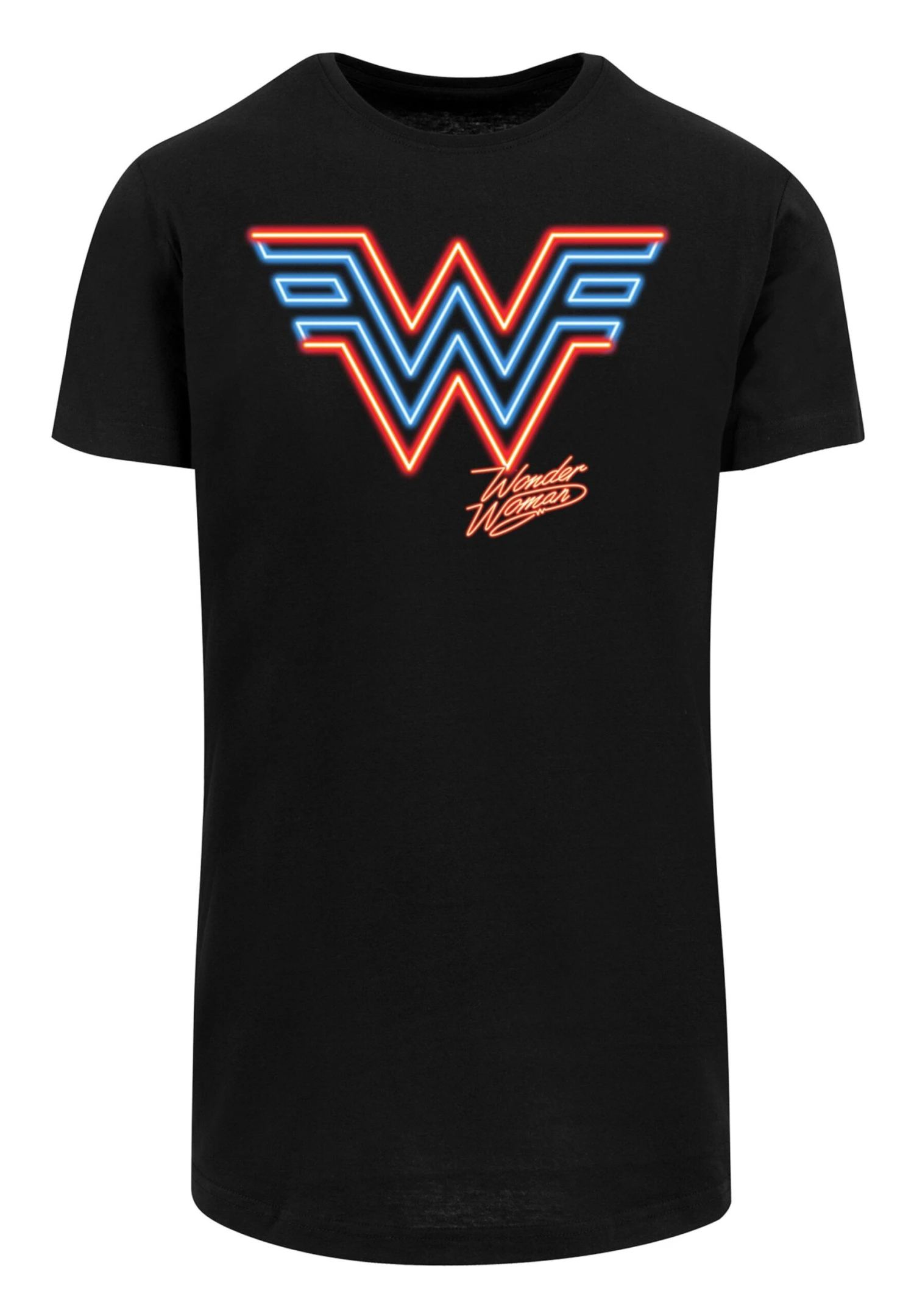 F4NT4STIC Dc Comics 84 Neon Emblem - T-Shirt Print - Black 8 F4NT4STIC Dc Comics 84 Neon Emblem - T-Shirt Print - Black - Afbeelding 6