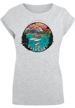 F4NT4STIC Great Outdoors - T-Shirt Print - Heather Grey -Olivia de88e28c8840492296bfdd209ffc95a6