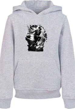 F4NT4STIC Basketball Splash Sport Unisex - Hoodie - Heather Grey -Olivia decba57989824110a6dafe7c9c0e74c7