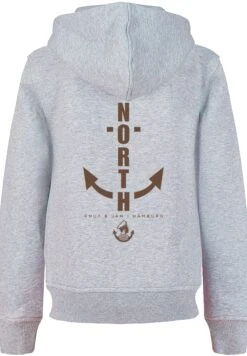 F4NT4STIC North Anker Knut & Jan Hamburg - Hoodie - Heather Grey -Olivia e2257db66bc64abfbef91a33efecdb54