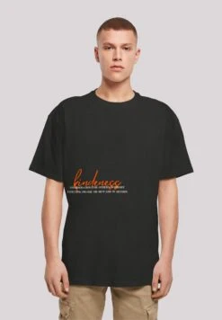 F4NT4STIC Kindness Oversize Tee - T-Shirt Print - Schwarz