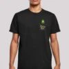F4NT4STIC Rick And Morty Pickle Rick - T-Shirt Print - Black