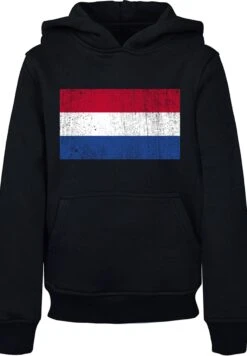 F4NT4STIC Niederlande Holland Flagge Distressed - Hoodie - Schwarz -Olivia e2d32c5fe8ac4729ba7b59e3686f0710