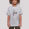 F4NT4STIC Tom And Jerry Tv Serie Frankenstein Tom - T-Shirt Print - Heather Grey