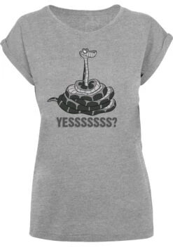 F4NT4STIC Disney The Jungle Book Kaa Yesssss - T-Shirt Print - Heather Grey -Olivia e5138ad1399240a8b98ee3d67c8f0f74