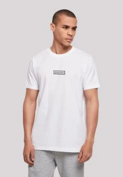 F4NT4STIC Happy People Only - T-Shirt Print - Weiß -Olivia e75febbb430d46f58a1e22fa442d2a71