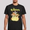 F4NT4STIC Die Familie Feuerstein The The Ride - T-Shirt Print - Black