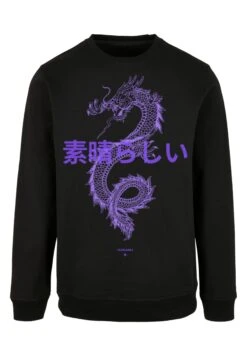 F4NT4STIC Drache Lila - Sweater - Schwarz -Olivia eb89208192094341bc302051d0af67b7