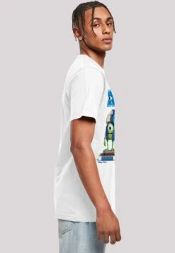 F4NT4STIC Disney Die Monster Uni Poster - T-Shirt Print - White -Olivia ed622d102c624d999a4bc010dd314df2