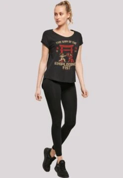 F4NT4STIC Retro Gaming The Way Of The Exploding Fist - T-Shirt Print - Black -Olivia ee2f18d601124b148d70c044f5cd8061