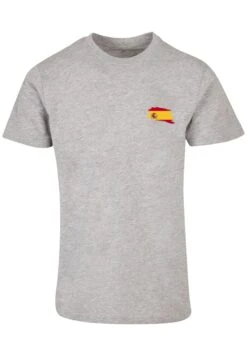 F4NT4STIC Spanien Flagge Spain - T-Shirt Print - Heather Grey 14 F4NT4STIC Spanien Flagge Spain - T-Shirt Print - Heather Grey -Olivia eeaa6f83e46d4ae889ad3ba09ff92c00