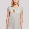 F4NT4STIC Disney Winnie Puuh Der Bär Honig - T-Shirt Print - Heather Grey -Olivia eeb3fec4651d41c3a51afc9839082ed5