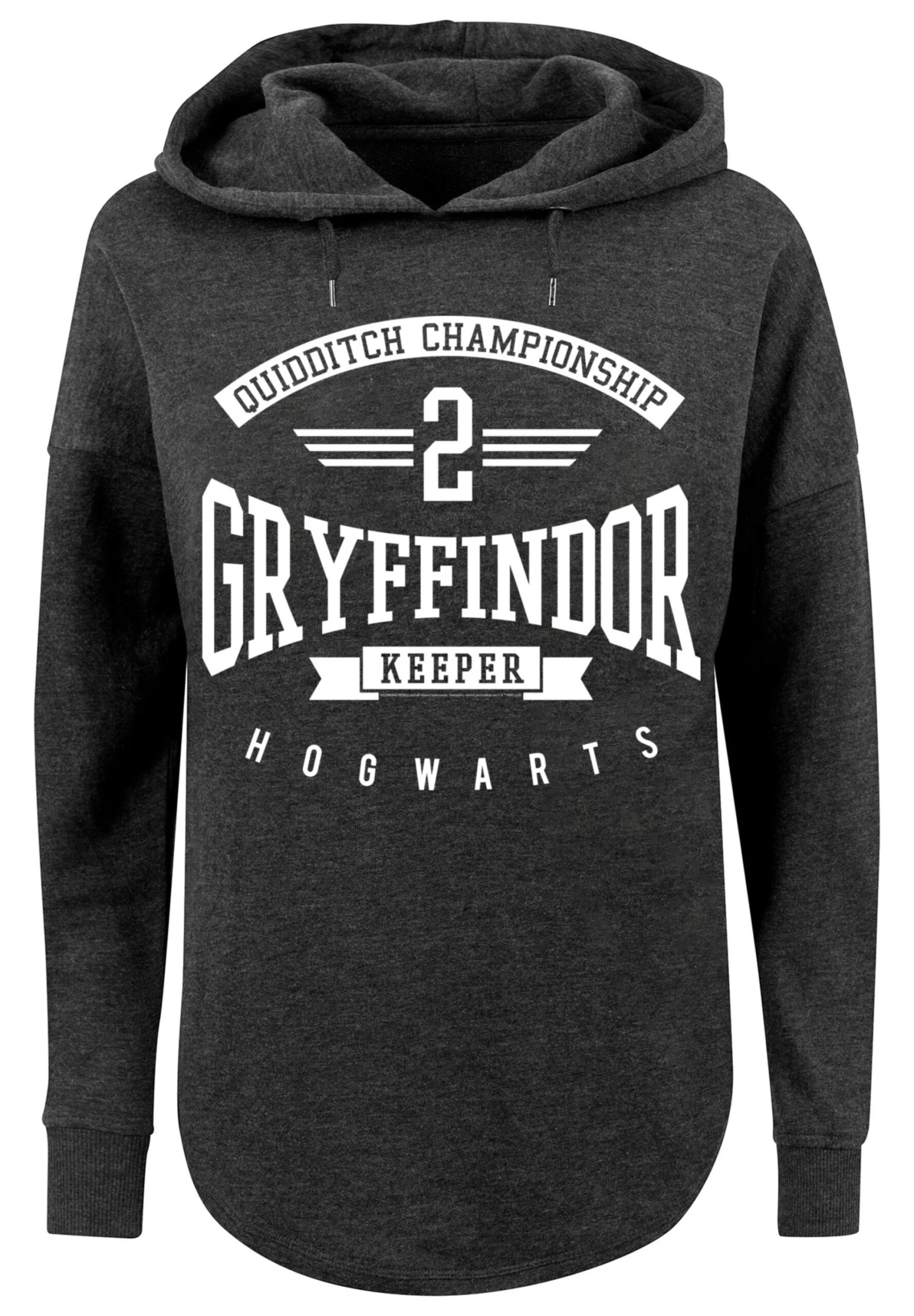 F4NT4STIC Harry Potter Gryffindor Keeper - Hoodie - Charcoal 8 F4NT4STIC Harry Potter Gryffindor Keeper - Hoodie - Charcoal - Afbeelding 6