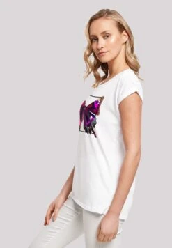 F4NT4STIC Short Sleeve Tee - T-Shirt Print - Weiß -Olivia f08a28598dfe470b8404e481887ba840