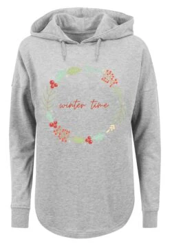 F4NT4STIC Winter Time - Hoodie - Grey -Olivia f1297c9583814274912e500eec039e1d