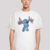 F4NT4STIC Disney Lilo And Stitch Little Devils - T-Shirt Print - White -Olivia f225cfd6a83d4c0a90991425a7ac1c2d