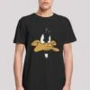 F4NT4STIC Long Cut Looney Tunes Daffy Duck Big Face - T-Shirt Print - Black 1 F4NT4STIC Long Cut Looney Tunes Daffy Duck Big Face - T-Shirt Print - Black -Olivia f2590c25d009446d97461b6cb37cc1b0