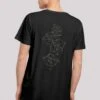 F4NT4STIC Geometrics Abstract - T-Shirt Print - Schwarz -Olivia f2d80e5f34a6430997220859ac0c4f50