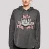 F4NT4STIC Kitty Katze Purr - Hoodie - Charcoal