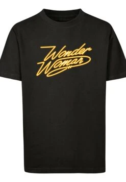 F4NT4STIC Dc Comics Neon - T-Shirt Print - Black -Olivia f369efaa62014a1b8da5b24348955ddd