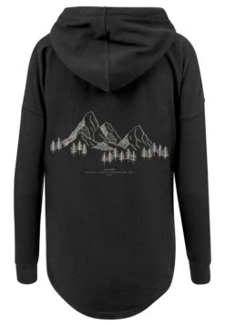 F4NT4STIC Mountain Berge Urlaub Winter Schnee Ski - Hoodie - Schwarz -Olivia f7dd6d8a9cf447d3984af416bcc3e803
