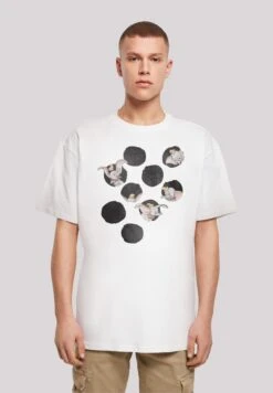 F4NT4STIC Disney Dumbo Peekaboo - T-Shirt Print - White