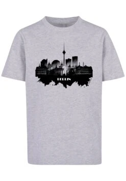 F4NT4STIC Cities Collection - Berlin Skyline Unisex - T-Shirt Print - Heather Grey -Olivia fb09102a96014129bf9b5cc43366d886