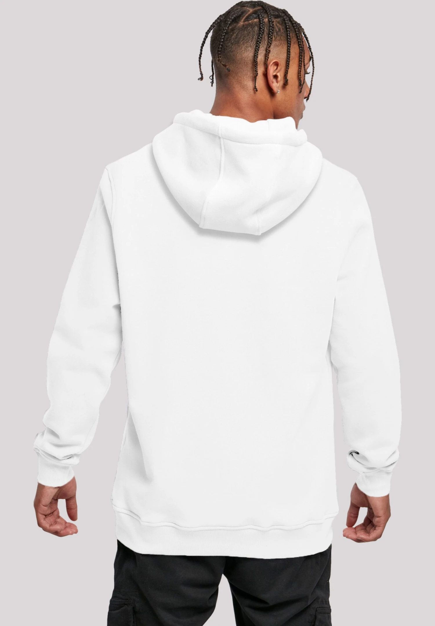F4NT4STIC Tom And Jerry- Hoodie - White 5 F4NT4STIC Tom And Jerry- Hoodie - White - Afbeelding 3