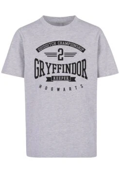 F4NT4STIC Harry Potter Gryffindor Keeper - T-Shirt Print - Heather Grey -Olivia fc77376880124c2aa7bbb83a71db636a