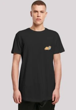 F4NT4STIC Disney Winnie Pooh - T-Shirt Print - Black
