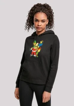 F4NT4STIC The Simpsons Weihnachten Family - Sweater - Black